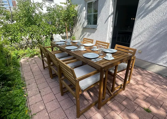 Apartman Grand - Perfekt Fuer 6! Bbq Wlan Parken Messe